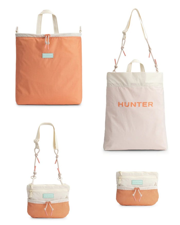 ハンター トートバッグ HUNTER トラベル マルチファンクション パッカブル トート 軽量 撥水 A4 PC収納 ショルダーバッグ 3WAY UBT7126NRS