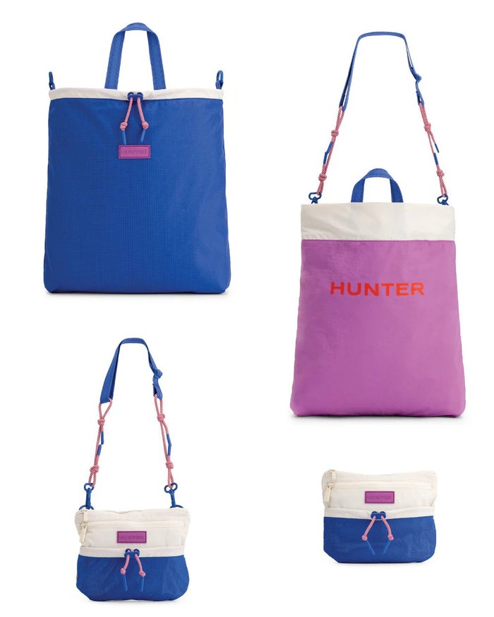 ハンター トートバッグ HUNTER トラベル マルチファンクション パッカブル トート 軽量 撥水 A4 PC収納 ショルダーバッグ 3WAY UBT7126NRS