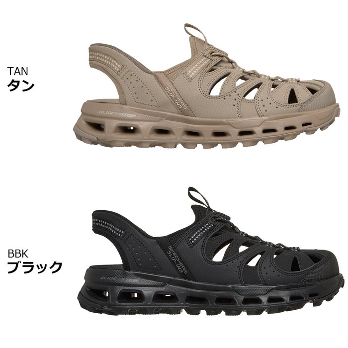 スケッチャーズ スリップインズ サンダル メンズ ハンズフリー グライドステップ トレイル サンダル SKECHERS Glide-Step Trail Sandal Hands Free Slip-ins 237473 ノーマル幅