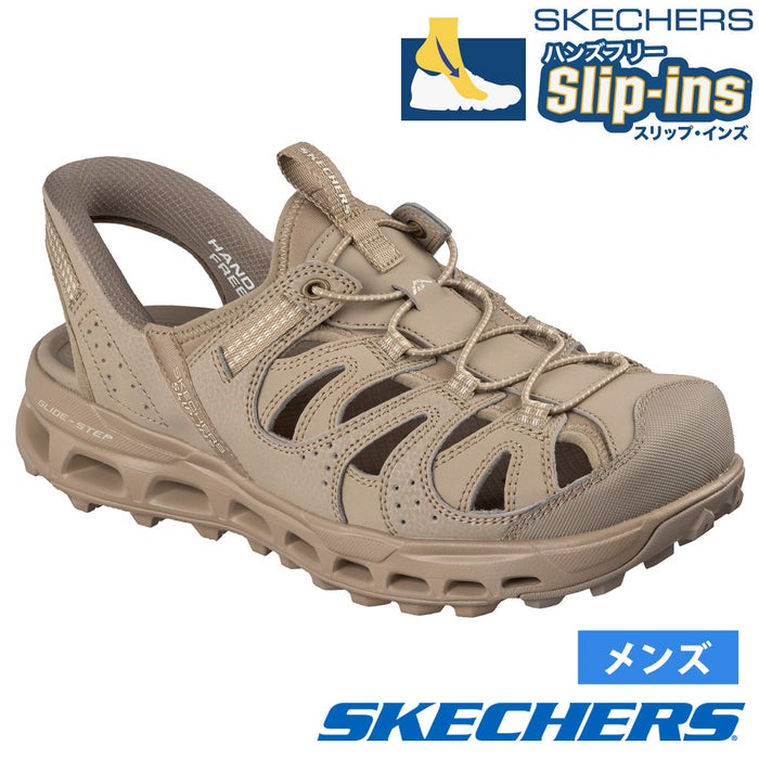 スケッチャーズ スリップインズ サンダル メンズ ハンズフリー グライドステップ トレイル サンダル SKECHERS Glide-Step Trail Sandal Hands Free Slip-ins 237473 ノーマル幅