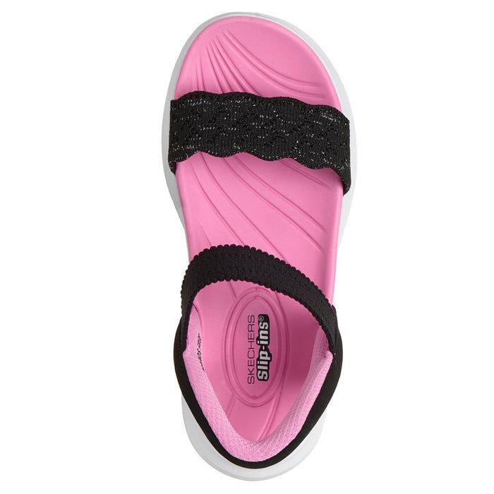 スケッチャーズ スリップインズ キッズ サンダル SKECHERS Slip-ins ウルトラ フレックス 3.0 エルモサ ブリーズ ノーマル幅 女の子 ガールズ 靴 303029L