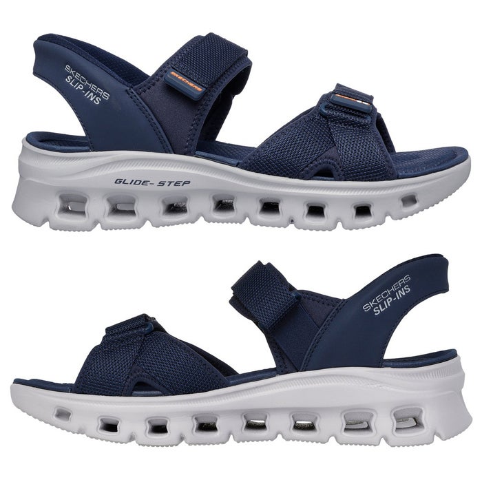 スケッチャーズ スリップインズ 立ったまま履ける メンズ サノーマル幅ンダル グライドステップ プロ サンダル 靴 ノーマル幅 SKECHERS Slip-ins Glide-Step Pro Sandal 232980