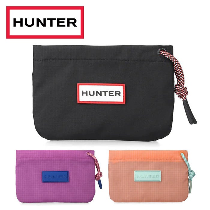 HUNTER ハンター トラベル ミニ ポーチ 小物入れ 小さめ スリム 軽量 ナイロン メンズ レディース UBP7120NRS