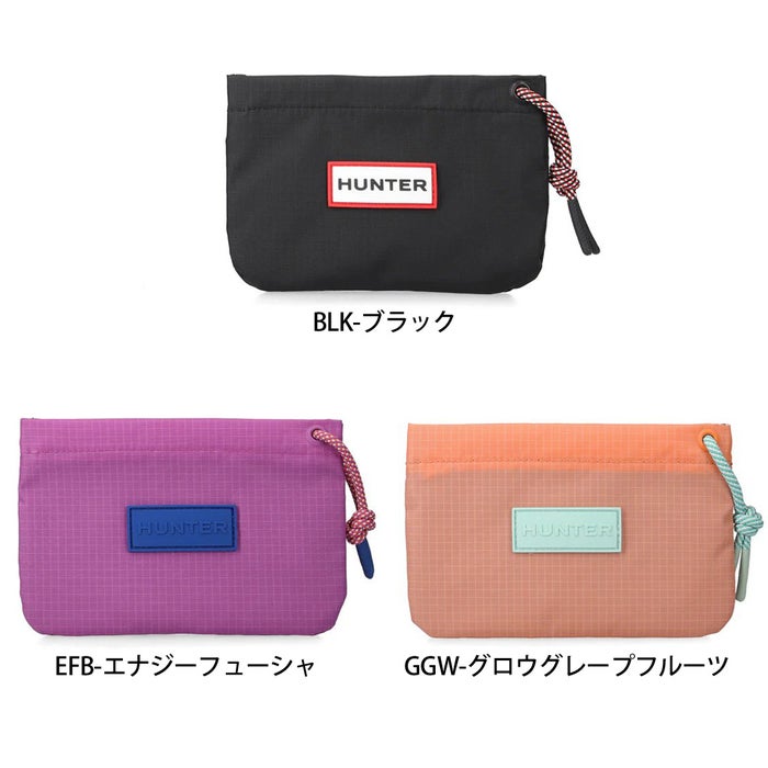 HUNTER ハンター トラベル ミニ ポーチ 小物入れ 小さめ スリム 軽量 ナイロン メンズ レディース UBP7120NRS