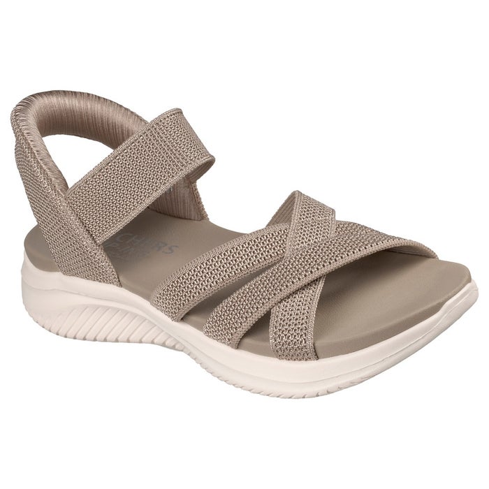 スケッチャーズ スリップインズ 立ったまま履けノーマル幅る レディース サンダル ウルトラ フレックス 3.0 靴 ノーマル幅 SKECHERS Slip-ins 164085 ニットアッパー 疲れにくい 手を使わずに履ける