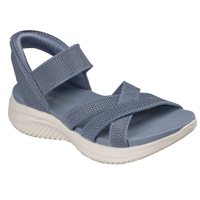 スケッチャーズ スリップインズ 立ったまま履けノーマル幅る レディース サンダル ウルトラ フレックス 3.0 靴 ノーマル幅 SKECHERS Slip-ins 164085 ニットアッパー 疲れにくい 手を使わずに履ける