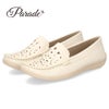 スリッポン レディース フラットシューズ ぺたんこ ドライビングシューズ 痛くない 柔らかい ゆったり モカシン カジュアル 履きやすい おしゃれ ローヒール Parade 18803