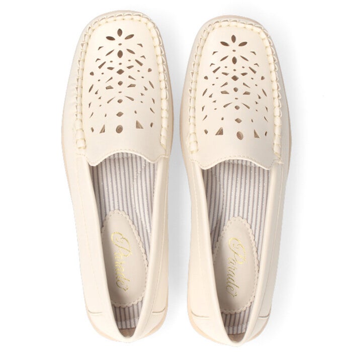 スリッポン レディース フラットシューズ ぺたんこ ドライビングシューズ 痛くない 柔らかい ゆったり モカシン カジュアル 履きやすい おしゃれ ローヒール Parade 18803