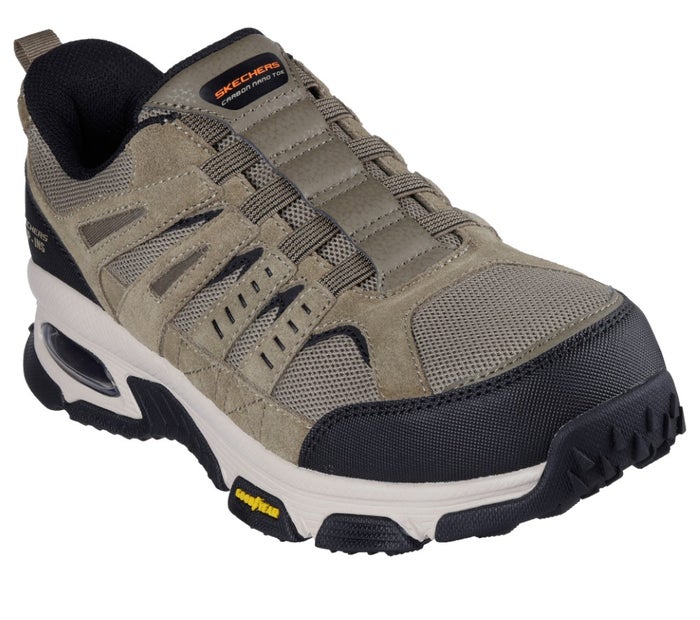 スケッチャーズ スリップインズ メンズ スニーカー スリッポン ハンズフリー 感電防止 耐久性 つま先保護 防滑 ノーマル幅 靴 立ったまま履ける ワーク スケッチエア SKECHERS Slip-ins 200240J