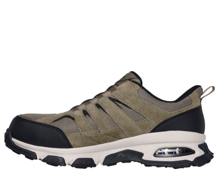 スケッチャーズ スリップインズ メンズ スニーカー スリッポン ハンズフリー 感電防止 耐久性 つま先保護 防滑 ノーマル幅 靴 立ったまま履ける ワーク スケッチエア SKECHERS Slip-ins 200240J