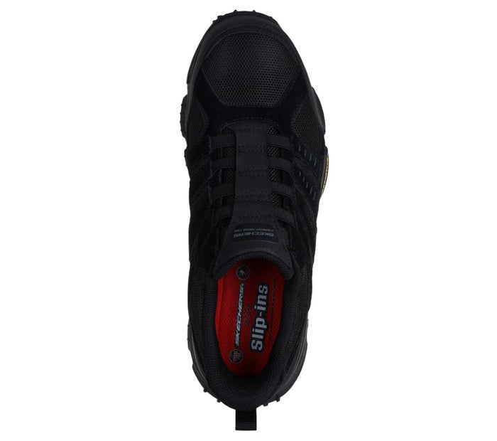 スケッチャーズ スリップインズ メンズ スニーカー スリッポン ハンズフリー 感電防止 耐久性 つま先保護 防滑 ノーマル幅 靴 立ったまま履ける ワーク スケッチエア SKECHERS Slip-ins 200240J