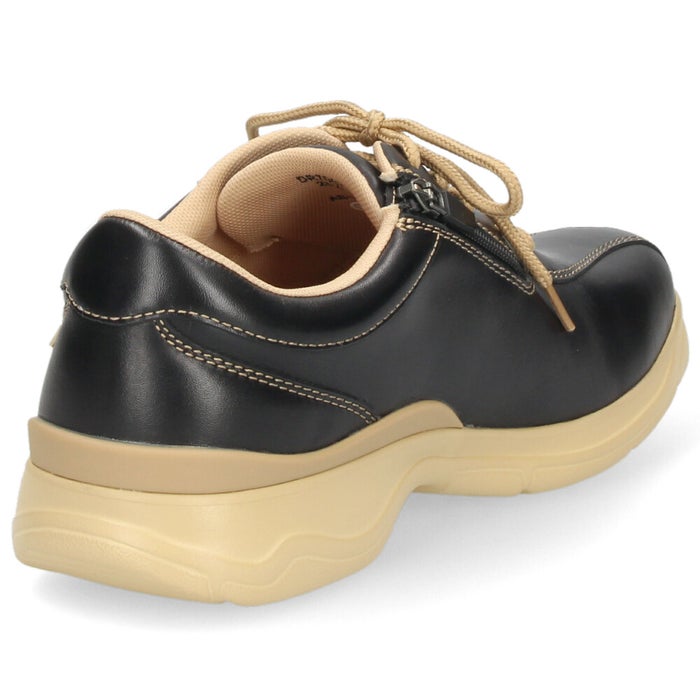 ドクターアッシー ウォーキングシューズ メンズ 靴 本革 4E ワイド ファスナー 抗菌防臭 カジュアル Dr.ASSY DR7007