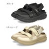 シャカ スニーカーサンダル レディース スポーツサンダル 厚底 SHAKA SK-325 つま先保護 クローズドトゥ カジュアル 普段使い おしゃれ ブラック 黒 ベージュ 
