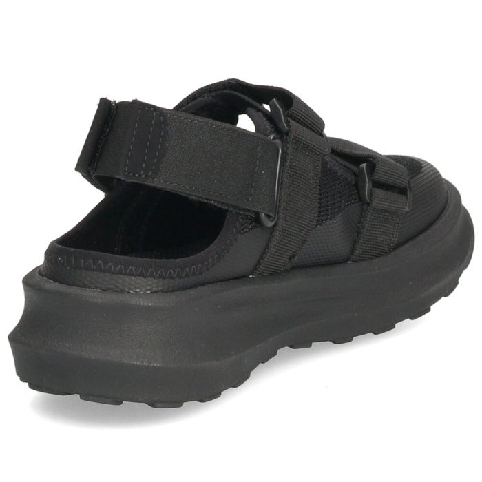 シャカ スニーカーサンダル レディース スポーツサンダル 厚底 SHAKA SK-325 つま先保護 クローズドトゥ カジュアル 普段使い おしゃれ ブラック 黒 ベージュ 