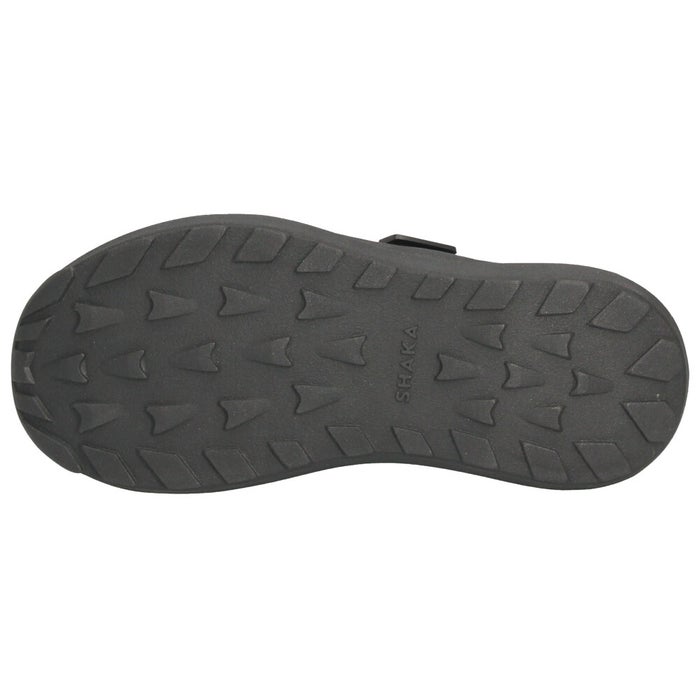 シャカ スニーカーサンダル レディース スポーツサンダル 厚底 SHAKA SK-325 つま先保護 クローズドトゥ カジュアル 普段使い おしゃれ ブラック 黒 ベージュ 