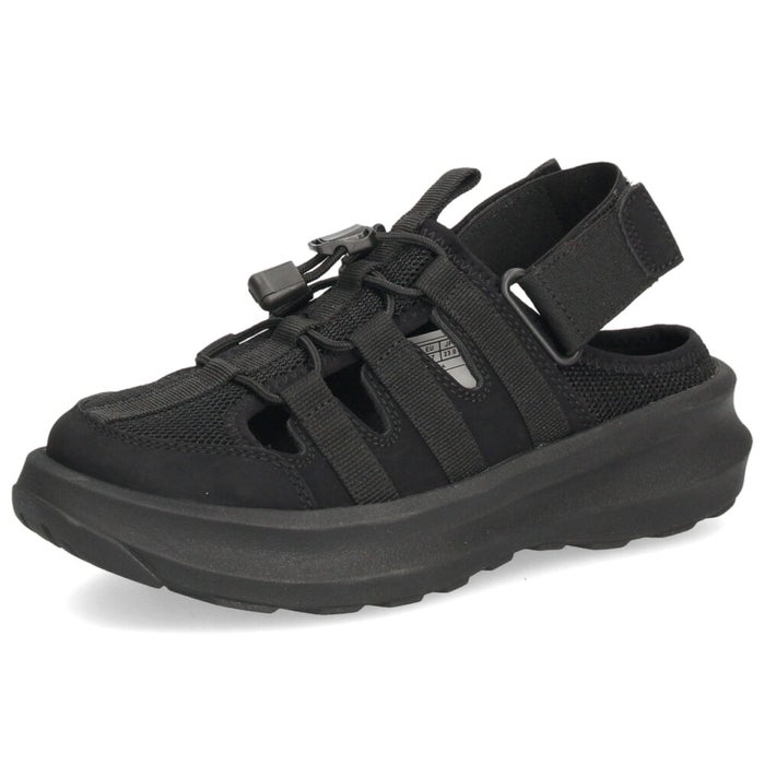 シャカ スニーカーサンダル レディース スポーツサンダル 厚底 SHAKA SK-357 つま先保護 クローズドトゥ カジュアル 普段使い おしゃれ ブラック 黒 ベージュ 