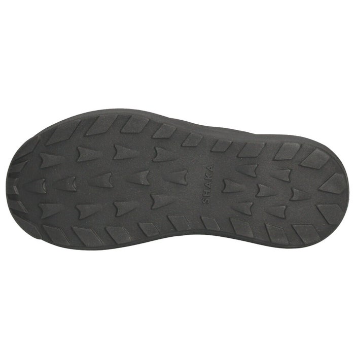 シャカ スニーカーサンダル レディース スポーツサンダル 厚底 SHAKA SK-357 つま先保護 クローズドトゥ カジュアル 普段使い おしゃれ ブラック 黒 ベージュ 