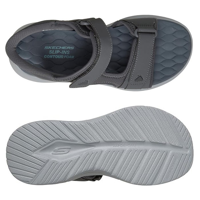 スケッチャーズ スリップインズ サンダル メンズ コンツァーフォーム サンダル 232799 SKECHERS Slip-ins Contour Foam ノーマル幅　立ったまま履ける スポーツサンダル