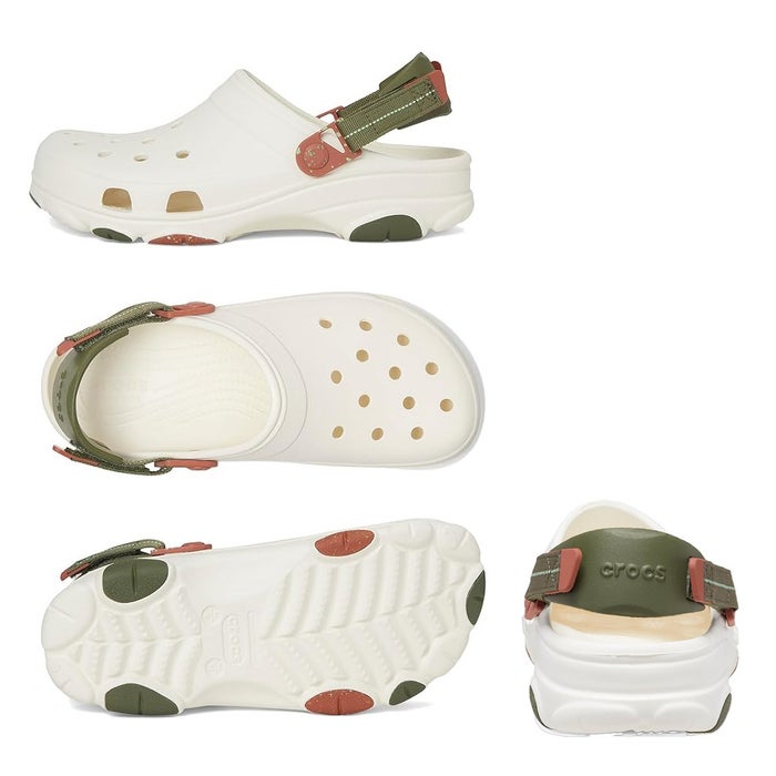 クロックス サンダル メンズ crocs  オール テレイン クロッグ チョーク  ブラック 黒 ネイビー ALL TERRAIN CLOG 206340