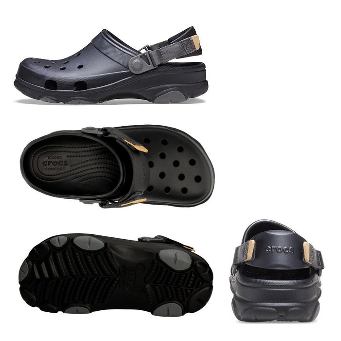 クロックス サンダル メンズ crocs  オール テレイン クロッグ チョーク  ブラック 黒 ネイビー ALL TERRAIN CLOG 206340