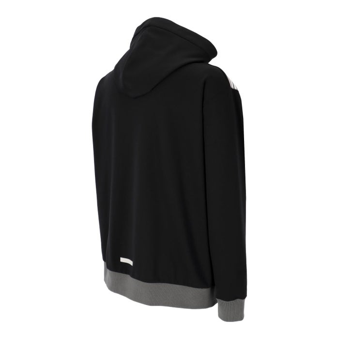 ヒュンメル メンズ パーカー フルジップジャケット フード付き ブランド 黒 ブラック ネイビー ジム トレーニング ランニング フィットネス バンブルビー  スウェットフルジップジャケット hummel PLAY HAP8306