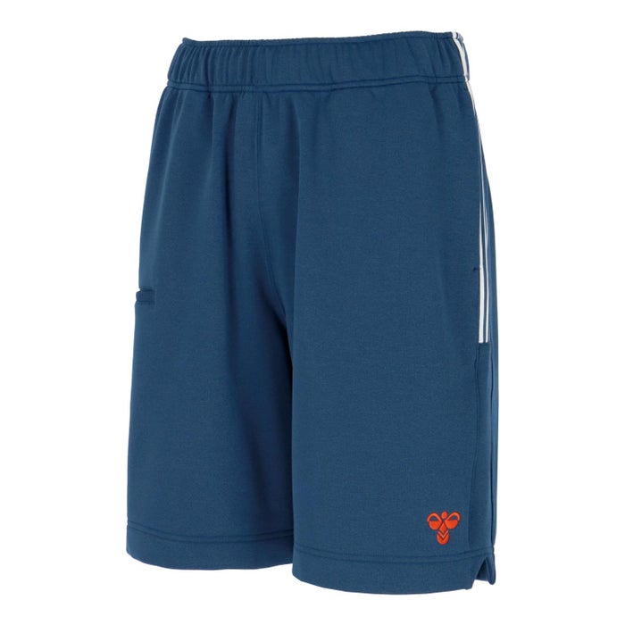 ヒュンメル ハーフパンツ メンズ 短パン スポーツ ショートパンツ 黒 ブラック ネイビー ジム トレーニング ランニング フィットネス 半ズボン バンブルビー スウェットハーフパンツ hummel PLAY HAP8306HP