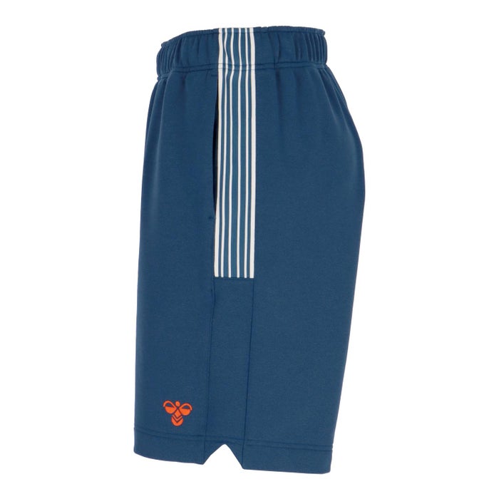 ヒュンメル ハーフパンツ メンズ 短パン スポーツ ショートパンツ 黒 ブラック ネイビー ジム トレーニング ランニング フィットネス 半ズボン バンブルビー スウェットハーフパンツ hummel PLAY HAP8306HP