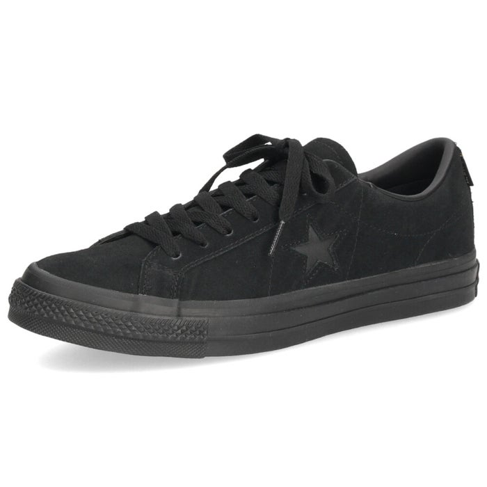 コンバース ワンスター ゴアテックス メンズ スニーカー 靴 ローカット CONVERSE ONE STAR GORE-TEX 35200820 ブラックモノクローム 防水 スエード