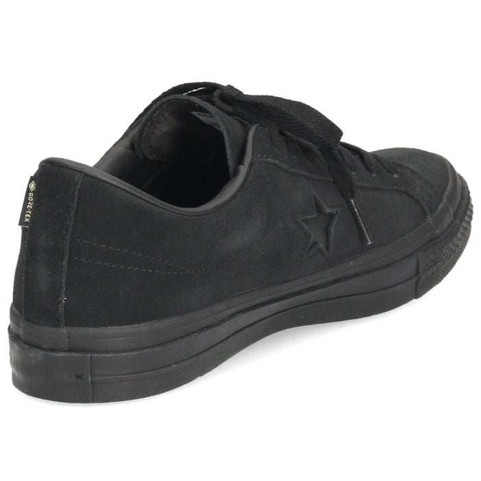 コンバース ワンスター ゴアテックス メンズ スニーカー 靴 ローカット CONVERSE ONE STAR GORE-TEX 35200820 ブラックモノクローム 防水 スエード