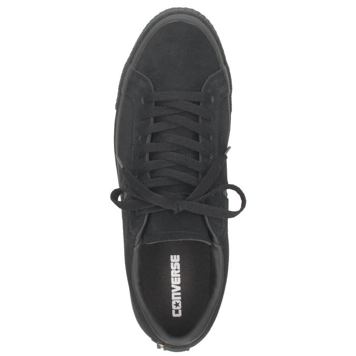 コンバース ワンスター ゴアテックス メンズ スニーカー 靴 ローカット CONVERSE ONE STAR GORE-TEX 35200820 ブラックモノクローム 防水 スエード