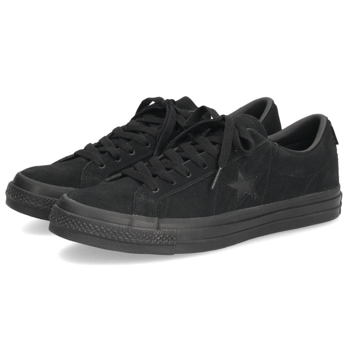 コンバース ワンスター ゴアテックス メンズ スニーカー 靴 ローカット CONVERSE ONE STAR GORE-TEX 35200820 ブラックモノクローム 防水 スエード