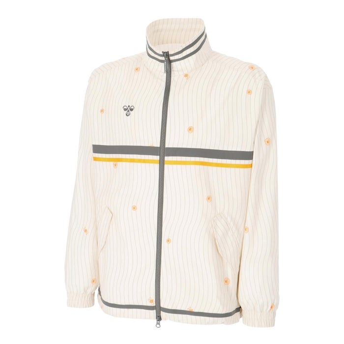 ヒュンメル ジャージ 上 メンズ レディース ブランド 黒 ブラック ブルー スポーツ ジム トレーニング ランニング フィットネス ユニセックス バンブルビー クロスジャケット hummel PLAY HAW2209