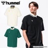 ヒュンメル ポロシャツ メンズ レディース 半袖 ブランド おしゃれ 速乾 ワンポイント 鹿の子 白 黒 緑 ユニセックス ボタンダウン バンブルビー hummel PLAY HAP3067