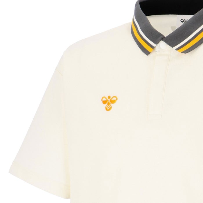 ヒュンメル ポロシャツ メンズ レディース 半袖 ブランド おしゃれ 速乾 ワンポイント 鹿の子 白 黒 緑 ユニセックス ボタンダウン バンブルビー hummel PLAY HAP3067