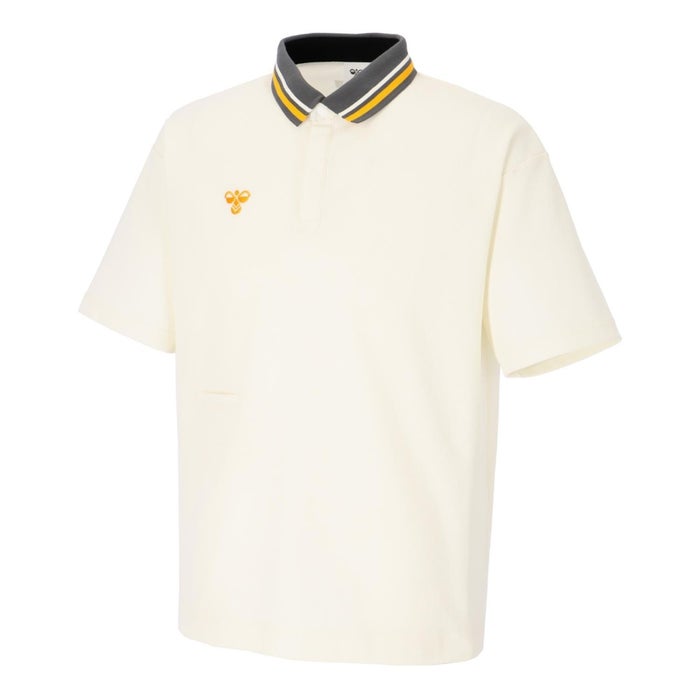 ヒュンメル ポロシャツ メンズ レディース 半袖 ブランド おしゃれ 速乾 ワンポイント 鹿の子 白 黒 緑 ユニセックス ボタンダウン バンブルビー hummel PLAY HAP3067