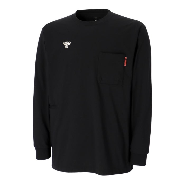 ヒュンメル Tシャツ 長袖 ロンT レディース メンズ ブランド おしゃれ 白 黒 ブルー スポーツ ジム トレーニング ランニング フィットネス ユニセックス バンブルビー hummel PLAY HAP7242