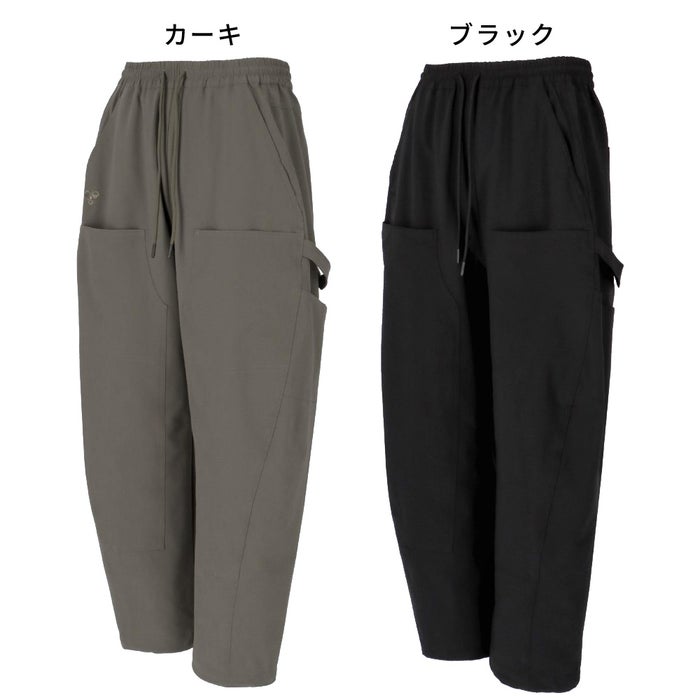 ヒュンメル パンツ メンズ レディース ズボン バレルレッグ ロングパンツ ウエストゴム ユニセックス hummel PLAY シアサッカーバレルパンツ HAW3098P