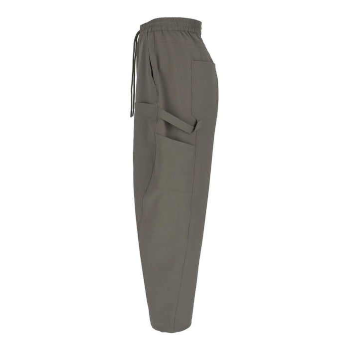 ヒュンメル パンツ メンズ レディース ズボン バレルレッグ ロングパンツ ウエストゴム ユニセックス hummel PLAY シアサッカーバレルパンツ HAW3098P