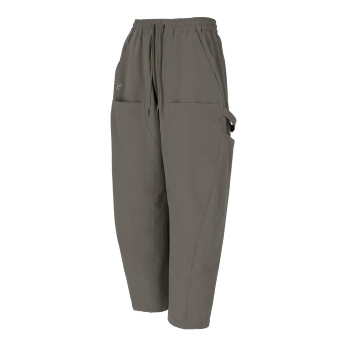 ヒュンメル パンツ メンズ レディース ズボン バレルレッグ ロングパンツ ウエストゴム ユニセックス hummel PLAY シアサッカーバレルパンツ HAW3098P