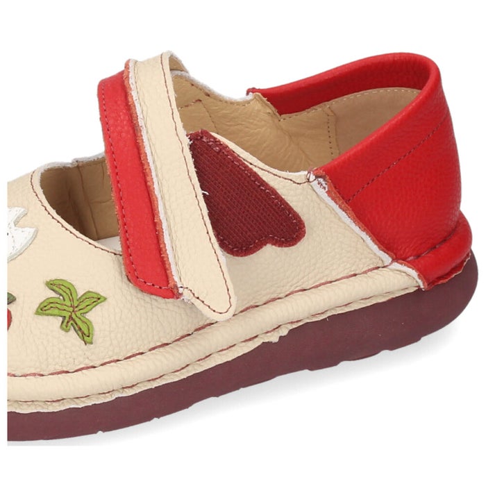 エスタシオン カジュアルシューズ レディース コンフォート 靴 リサ・ラーソン 本革 幅広 ４E 歩きやすい マイキーモチーフ 猫 Estacion TGE671 ストラップ ブラック 黒 アイボリー