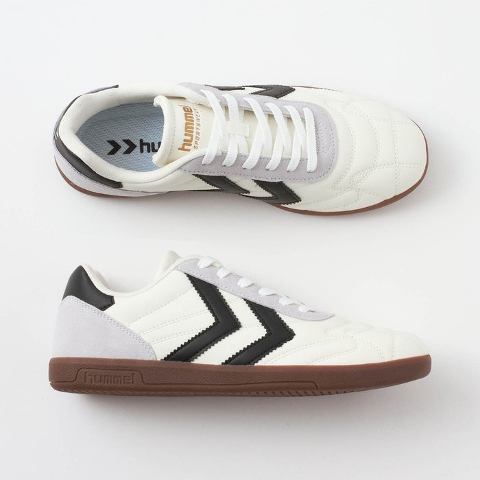 ヒュンメル スニーカー メンズ レディース HM232747 SUPER MATCH hummel 靴 ローカット シューズ ホワイト 白 ブラック 黒 