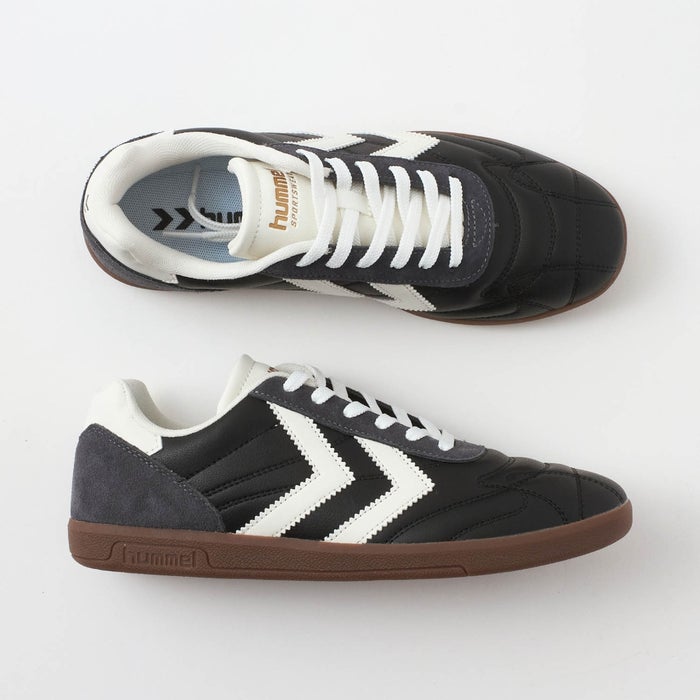 ヒュンメル スニーカー メンズ レディース HM232747 SUPER MATCH hummel 靴 ローカット シューズ ホワイト 白 ブラック 黒 