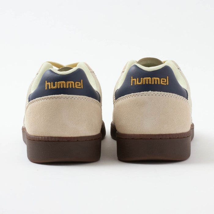 ヒュンメル スニーカー レディース メンズ HM218637 VM78 CPH MS hummel 靴 ローカット シューズ スエード ベージュ グリーン 緑