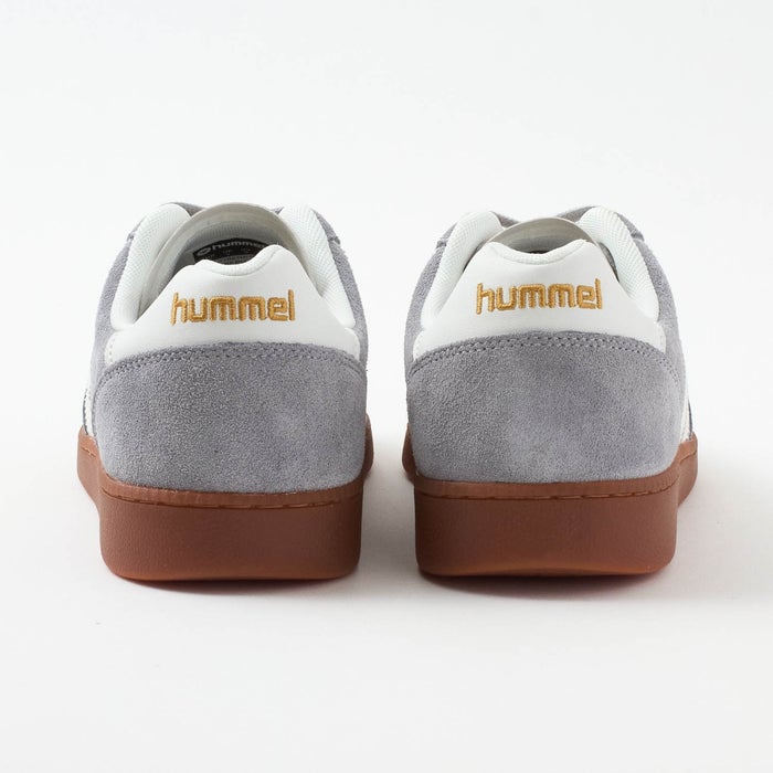 ヒュンメル スニーカー レディース メンズ HM229510 VM78 CPH SP hummel 靴 ローカット シューズ スエード グレー 青 ブルー