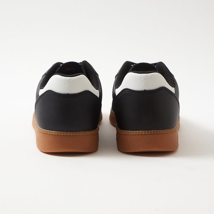 ヒュンメル スニーカー レディース メンズ HANDBALL PERFEKT SP HM226303 hummel 靴 ローカット シューズ スエード 黒 ブラック 白 ホワイト