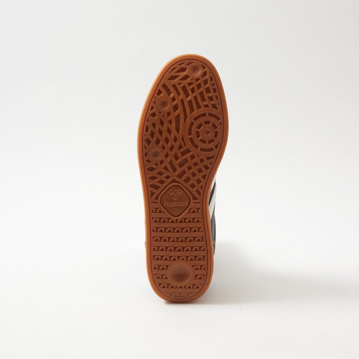 ヒュンメル スニーカー レディース メンズ HANDBALL PERFEKT SP HM226303 hummel 靴 ローカット シューズ スエード 黒 ブラック 白 ホワイト