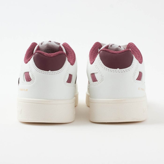 ヒュンメル スニーカー レディース HANDBALL PERFEKT SP HM232879 hummel 靴 ローカット シューズ 白 ホワイト ピンク ブルー