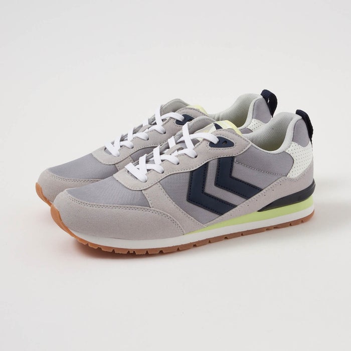 ヒュンメル スニーカー メンズ レディース MONACO 86 NS HM221427 hummel 靴 ローカット シューズ スエード グレー ベージュ 緑