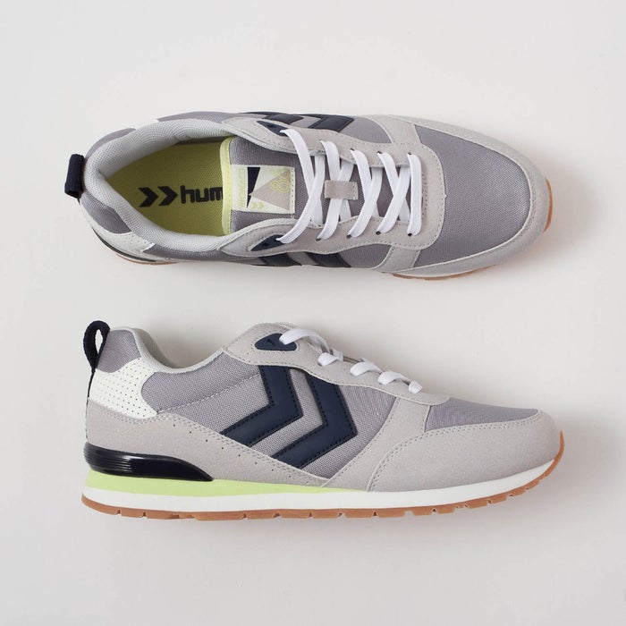 ヒュンメル スニーカー メンズ レディース MONACO 86 NS HM221427 hummel 靴 ローカット シューズ スエード グレー ベージュ 緑