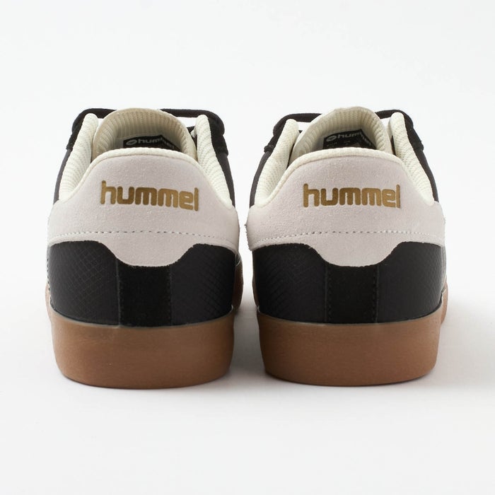 ヒュンメル スニーカー メンズ レディース DIAMANT LX-E RS HM226230 hummel 靴 ローカット シューズ スエード 黒 ブラック 緑